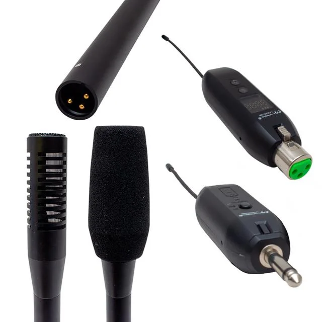 Magicvoice Mv-19603 UHF Kablosuz Kamera Uyumlu krofon görsel 2