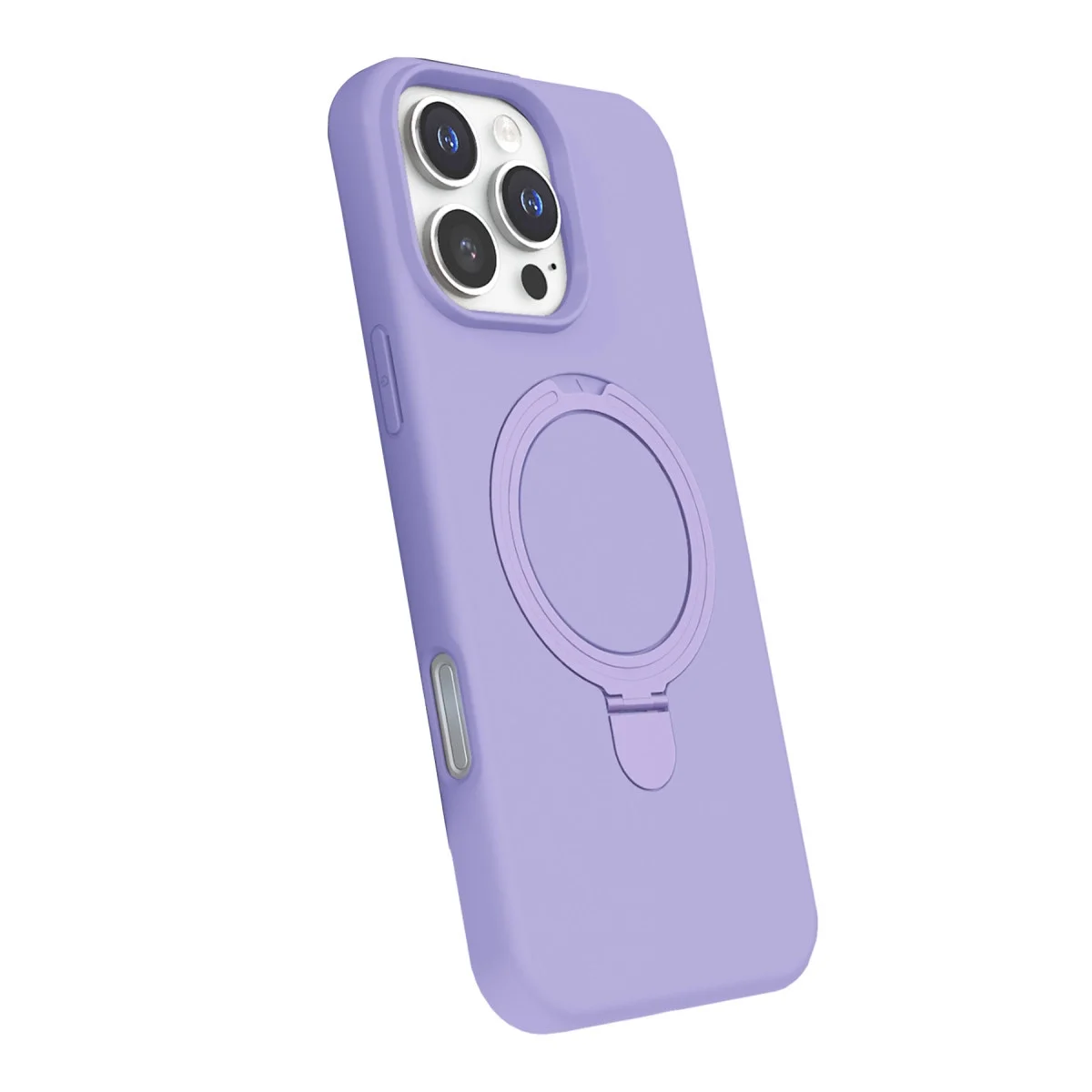 Apple İphone 16 Pro Max Regal Magsafe Standlı Kapak - Lila görsel 2