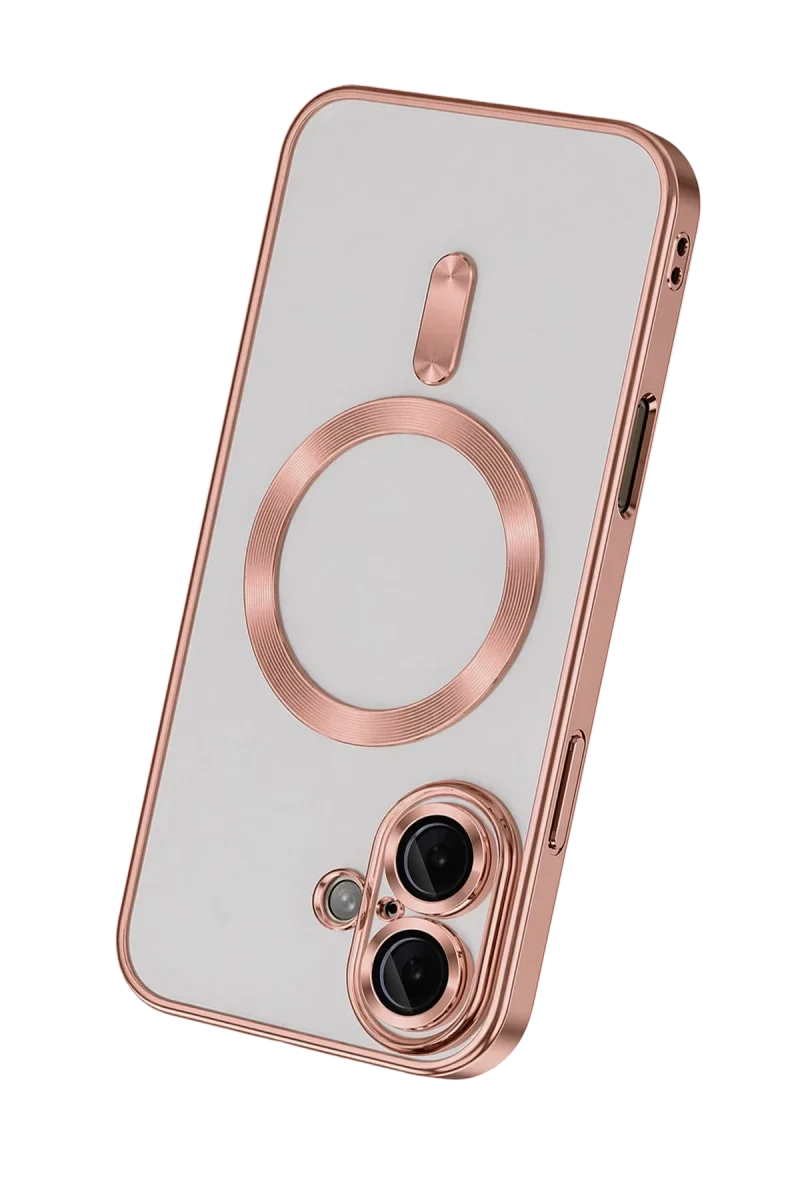 Apple iPhone 16 Kılıf Kross Magneticsafe Kapak - Rose görsel 3