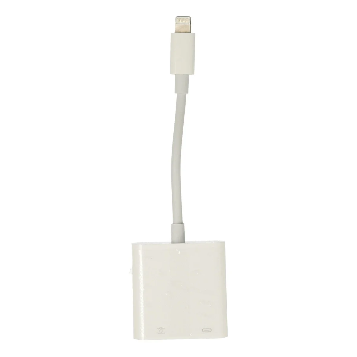 Apr22 Iphone Otg 2in1 - Beyaz