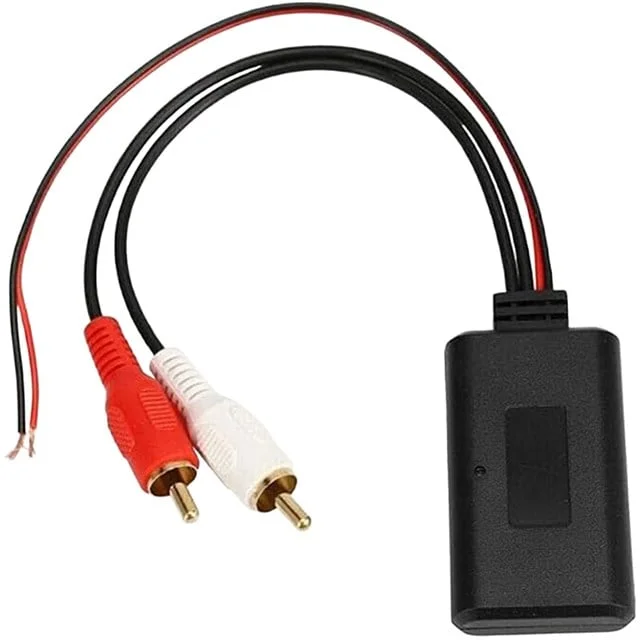 PM-38925 Araç Evrensel Kablosuz Bluetooth Modülü Müzik Adaptörü Rca Aux Ses Kablosu görsel 4