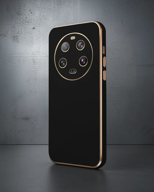 Xiaomi Mi 14 Ultra Kılıf Volet Silikon - Siyah