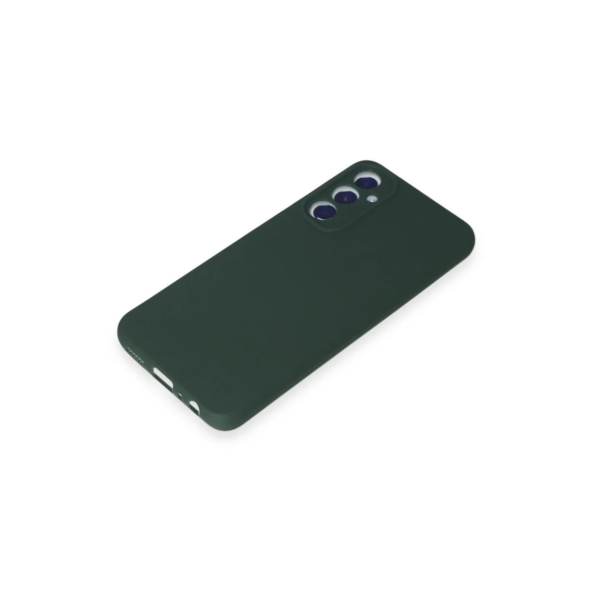Samsung Galaxy A05s Kılıf First Silikon - Koyu Yeşil görsel 4