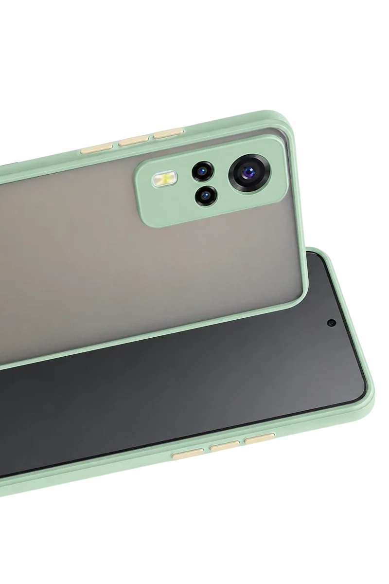 Vivo Y53S Kılıf Montreal Silikon Kapak - Turkuaz görsel 2