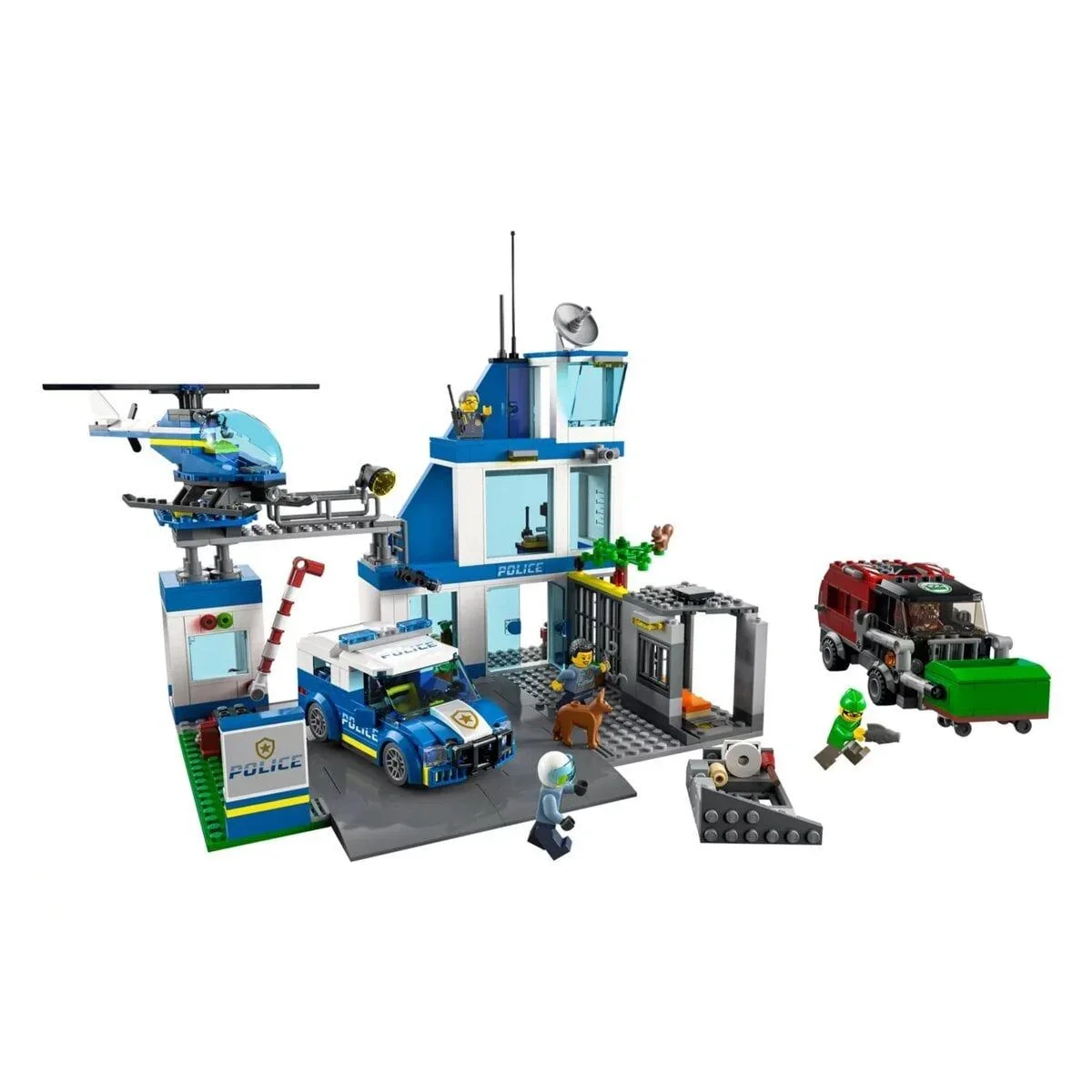 60316 Lego City - Polis Merkezi 668 parça +6 yaş görsel 2