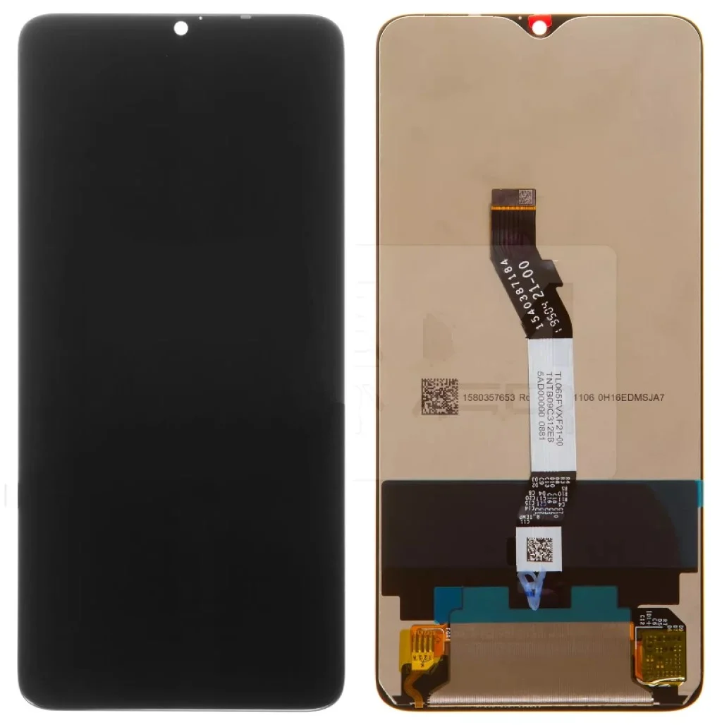 Redmi Note 8 2021 Ekran Dokunmatik SRV (Siyah) görsel 3
