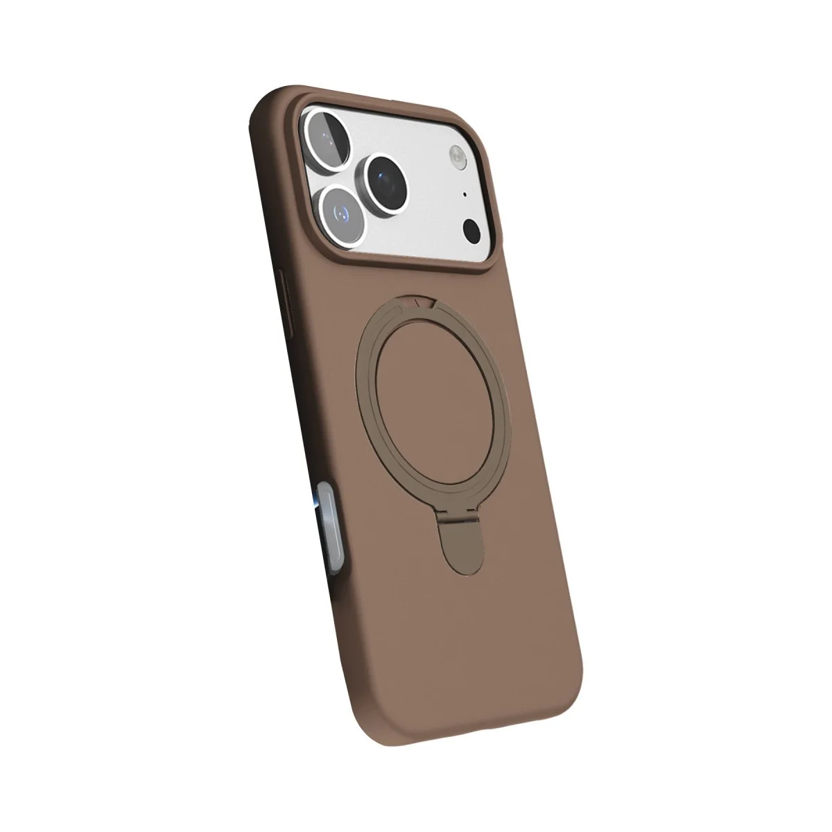 Apple İphone 17 Pro Max Regal Magsafe Standlı Kapak - Çöl Titanyum görsel 4