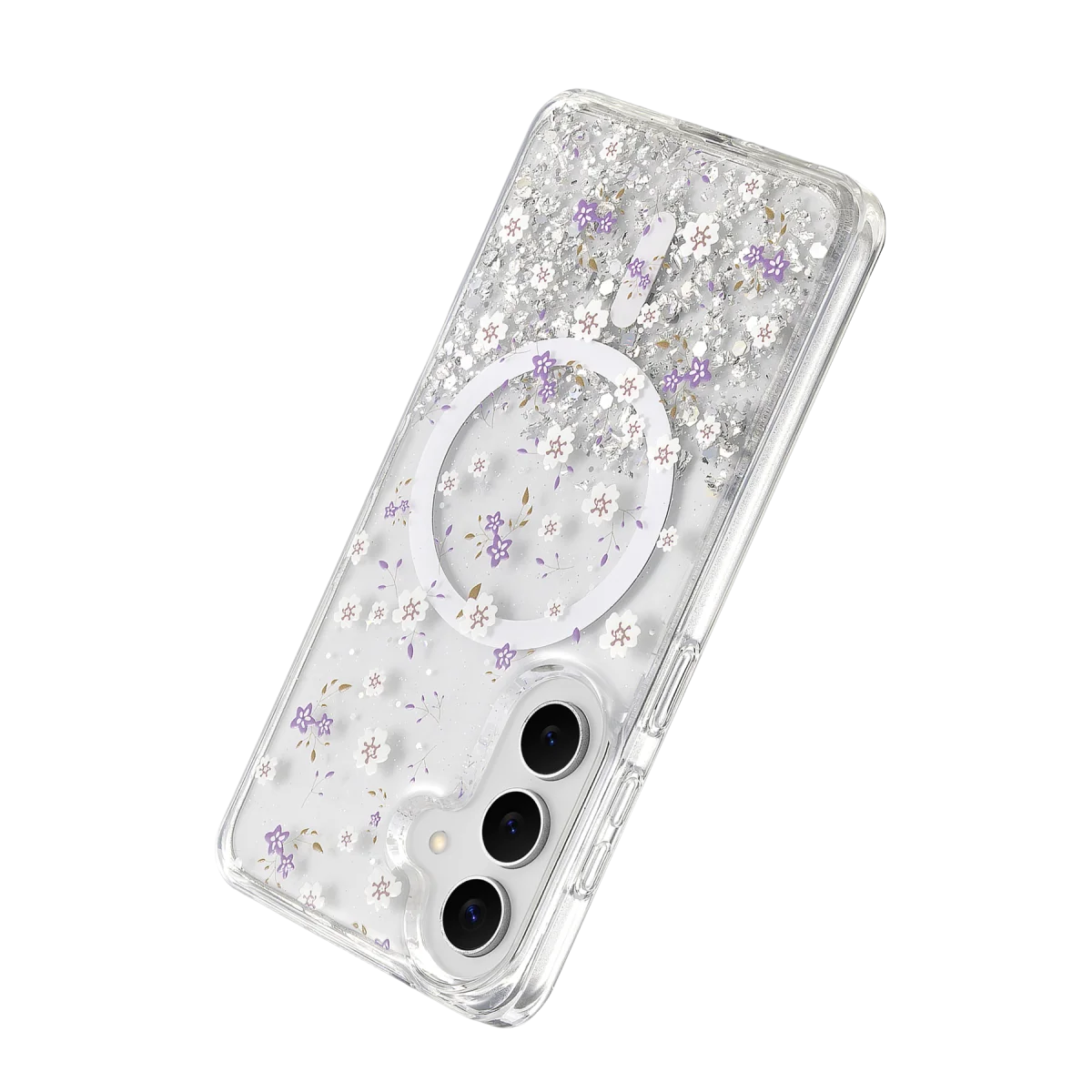 Onegif Samsung Galaxy S26 Misk Simli Magsafe Kapak - Desen 2 görsel 3