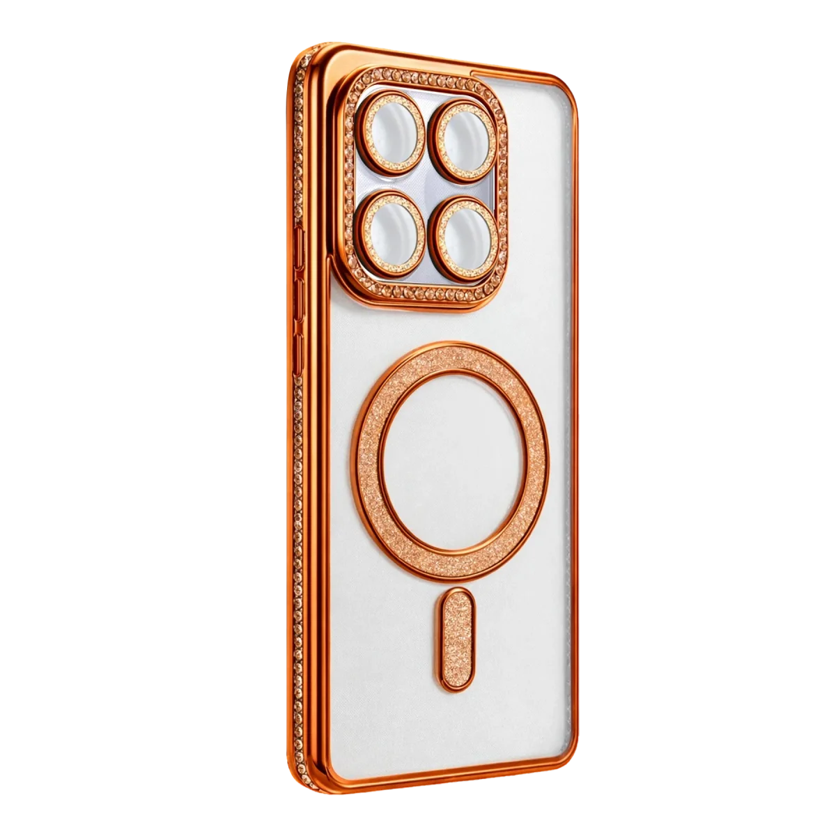 Xiaomi Mi 17T Joke Simli Magneticsafe Kılıf - Turuncu görsel 2