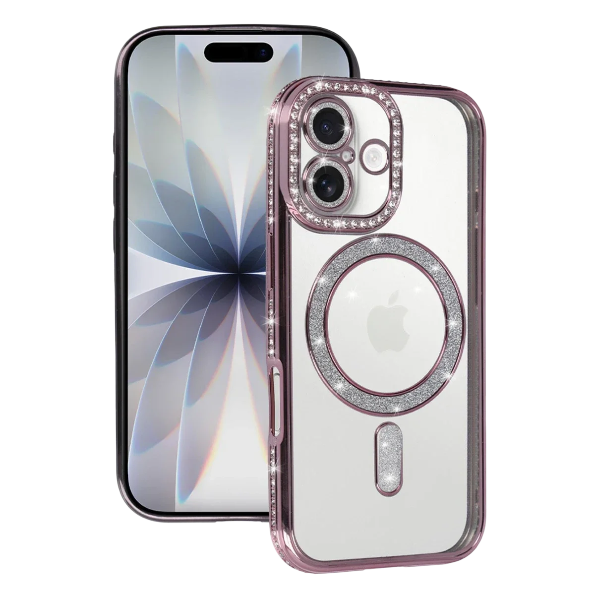 Apple iPhone 17 Joke Simli Magneticsafe Kılıf - Pembe