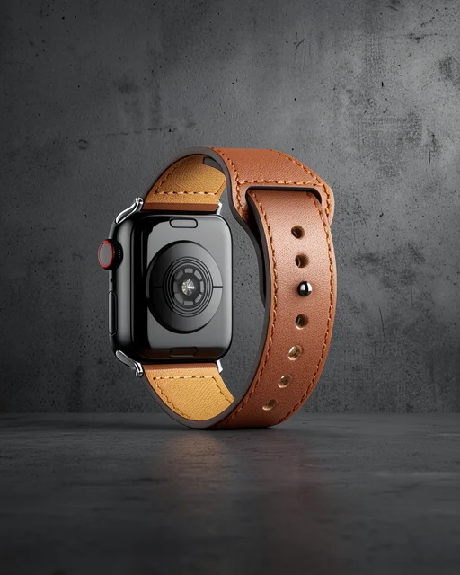 Apple Watch 38mm Kr415 Luaz Deri Kordon (saat Değildir) - Kahverengi