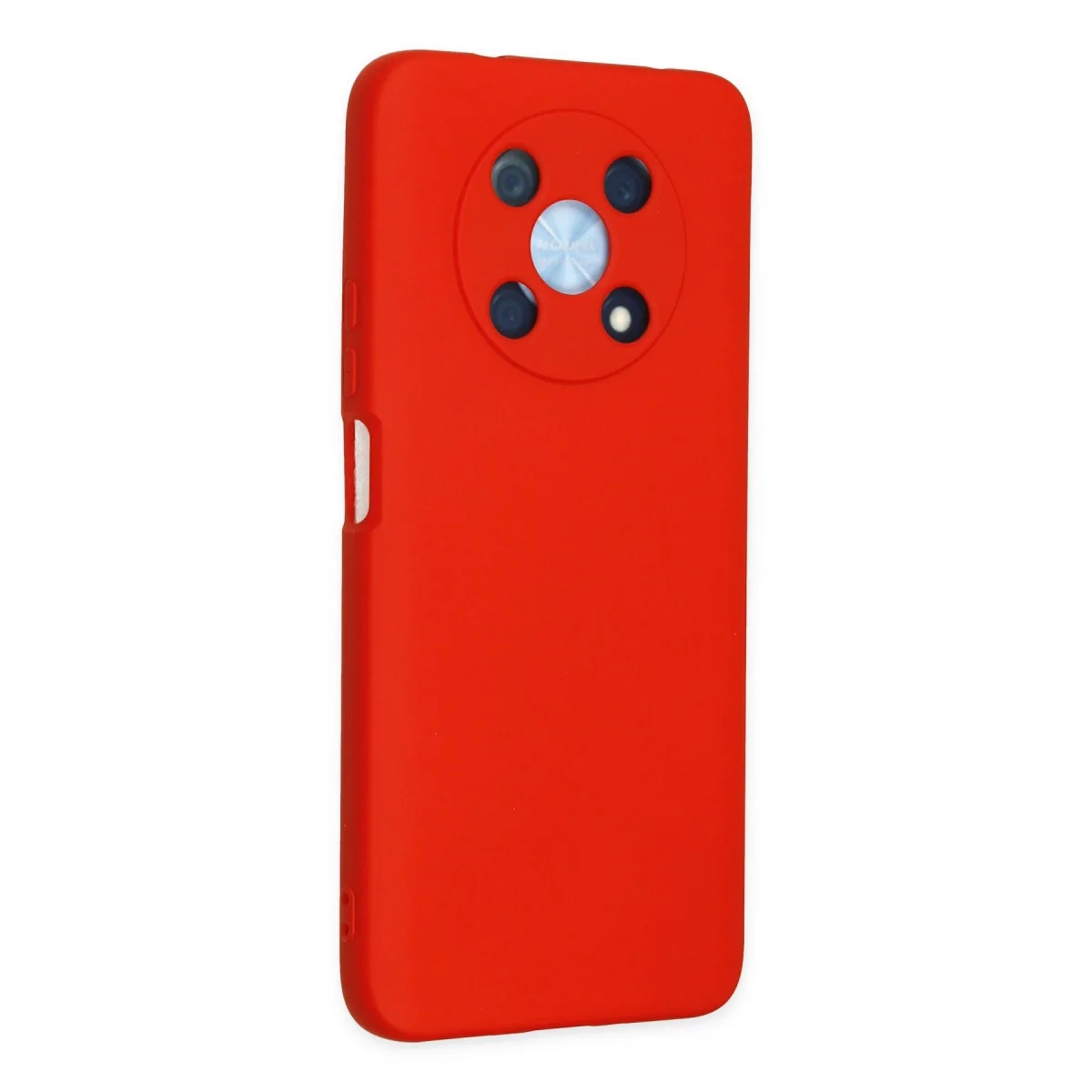 Huawei Nova Y90 Kılıf Nano İçi Kadife Silikon - Kırmızı görsel 2