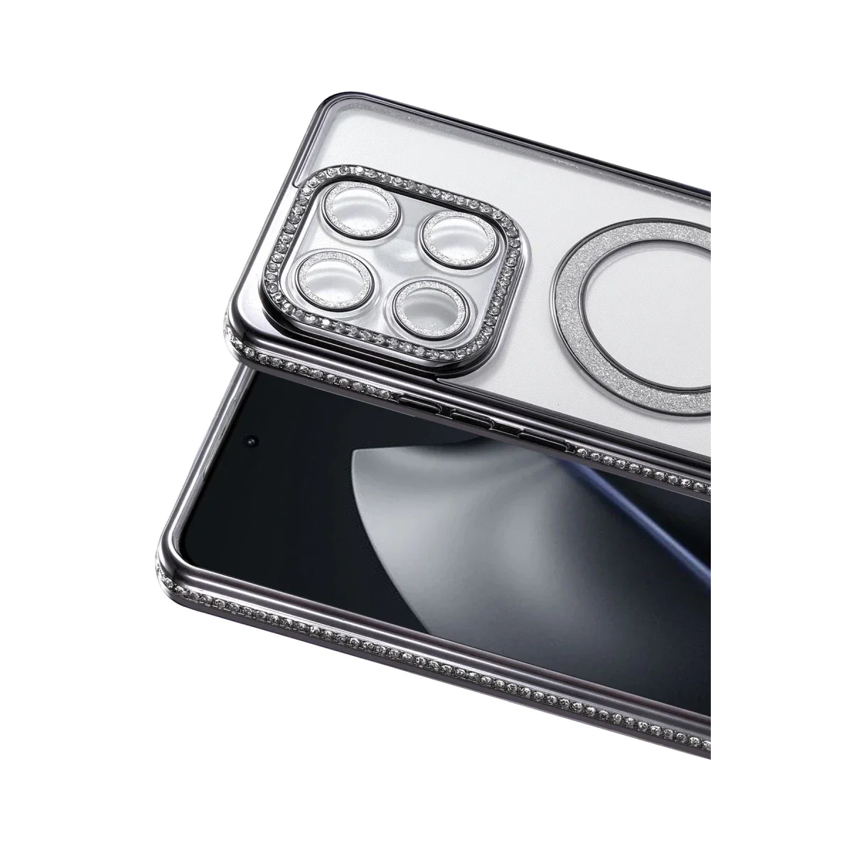 Xiaomi Mi 15T Pro Joke Simli Magneticsafe Kılıf - Siyah görsel 2
