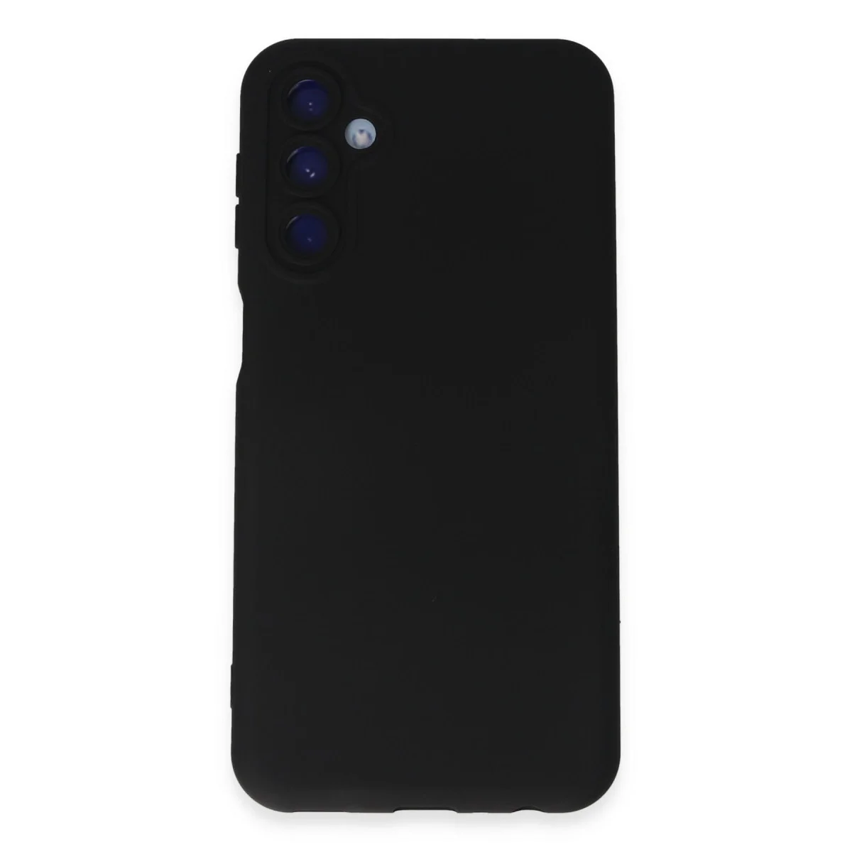 Samsung Galaxy M14 5g Kılıf Nano İçi Kadife Silikon - Siyah