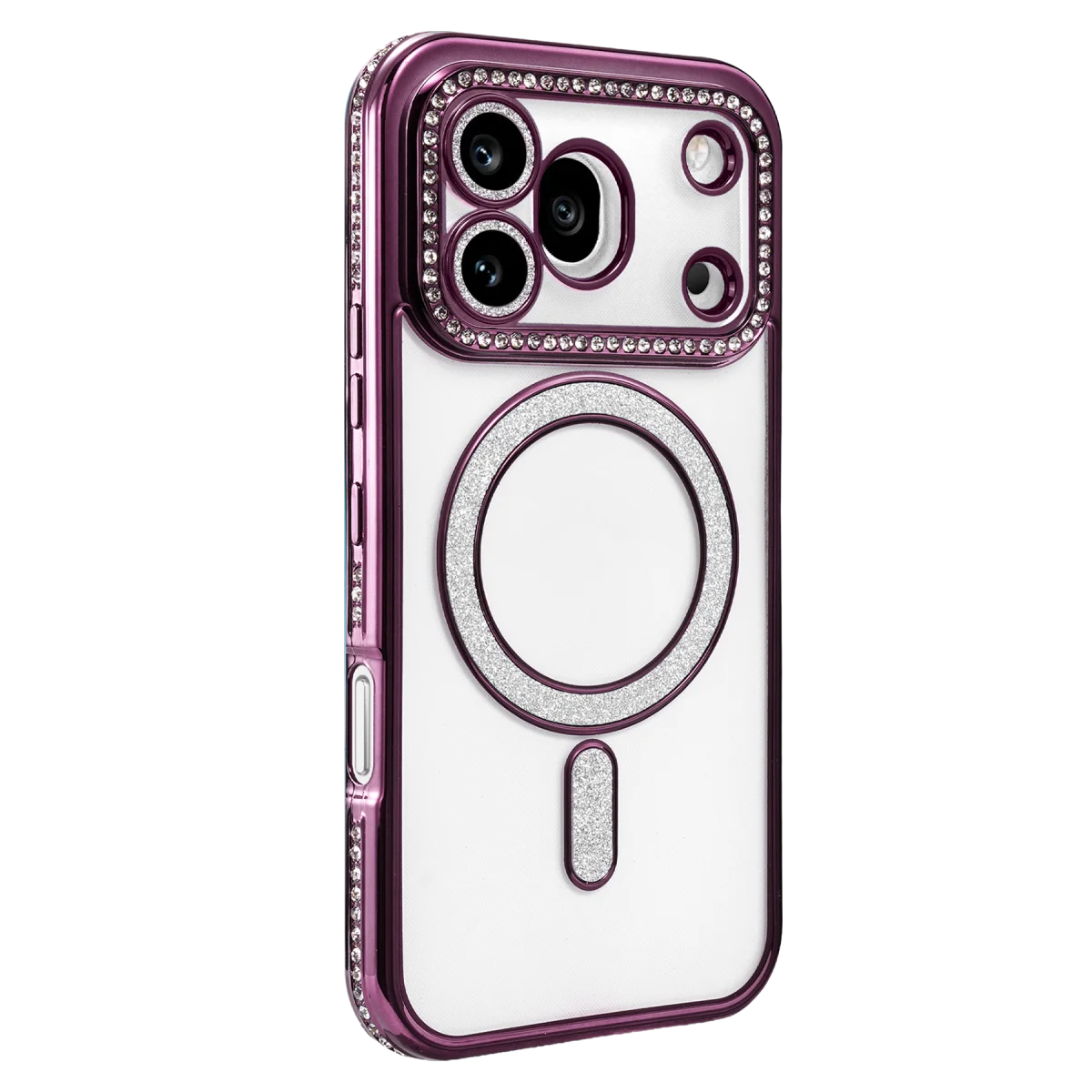 Huawei Honor 600 Pro Joke Simli Magneticsafe Kılıf - Derin Mor görsel 2