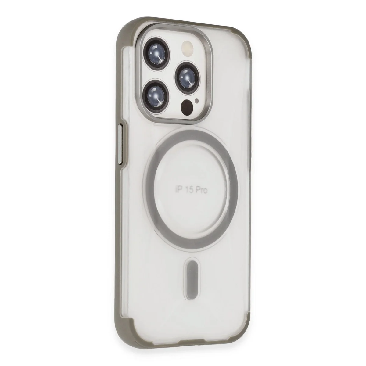 Joko Apple İphone 15 Pro Hilton Magsafe Kapak - Titan Gri