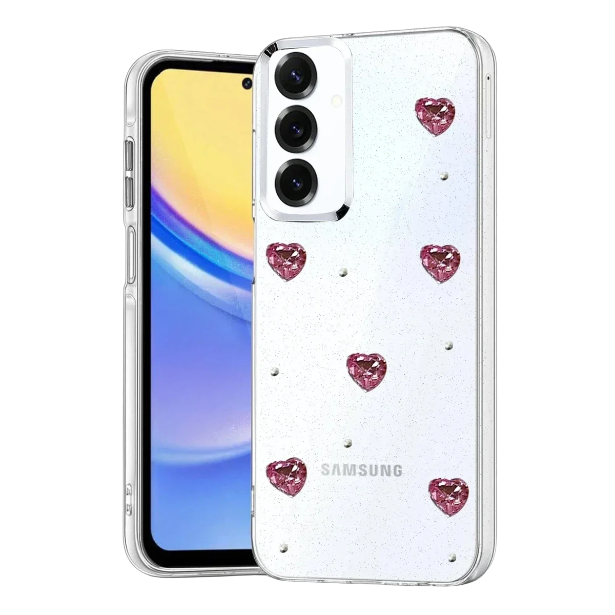 Samsung Galaxy A37 5G Fiyonk Desenli Kapak - Desen 3