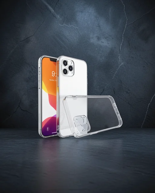 Apple İphone 14 Pro Max Kılıf Lüx Şeffaf Silikon