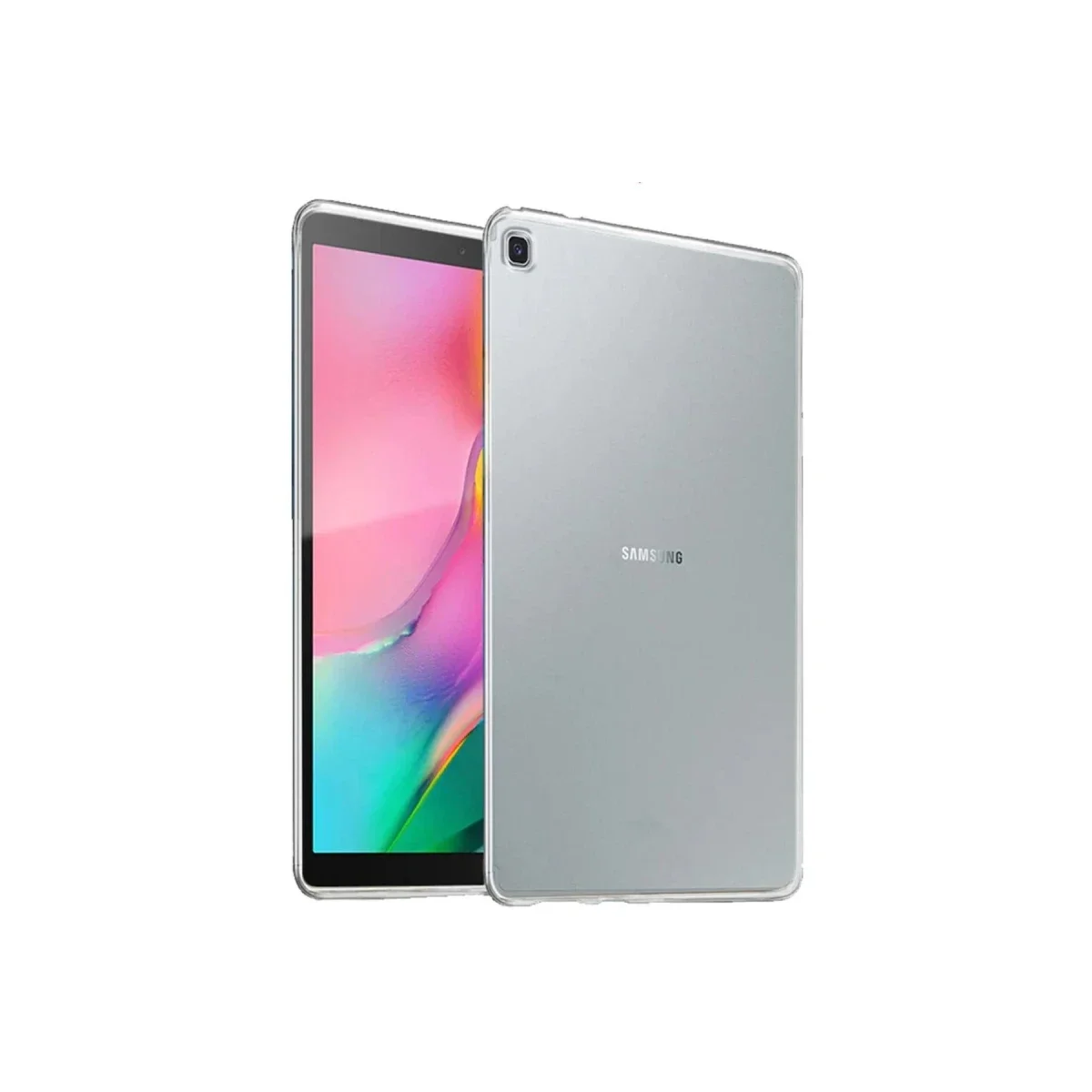 Samsung Galaxy T500 Tab A7 10.4 Kılıf Tablet Şeffaf Silikon