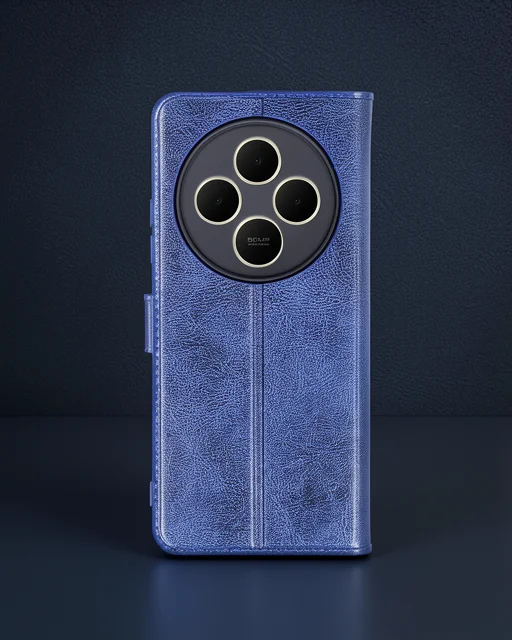 Xiaomi Redmi 14c Kılıf Trend S Plus Kapaklı Kılıf - Lacivert