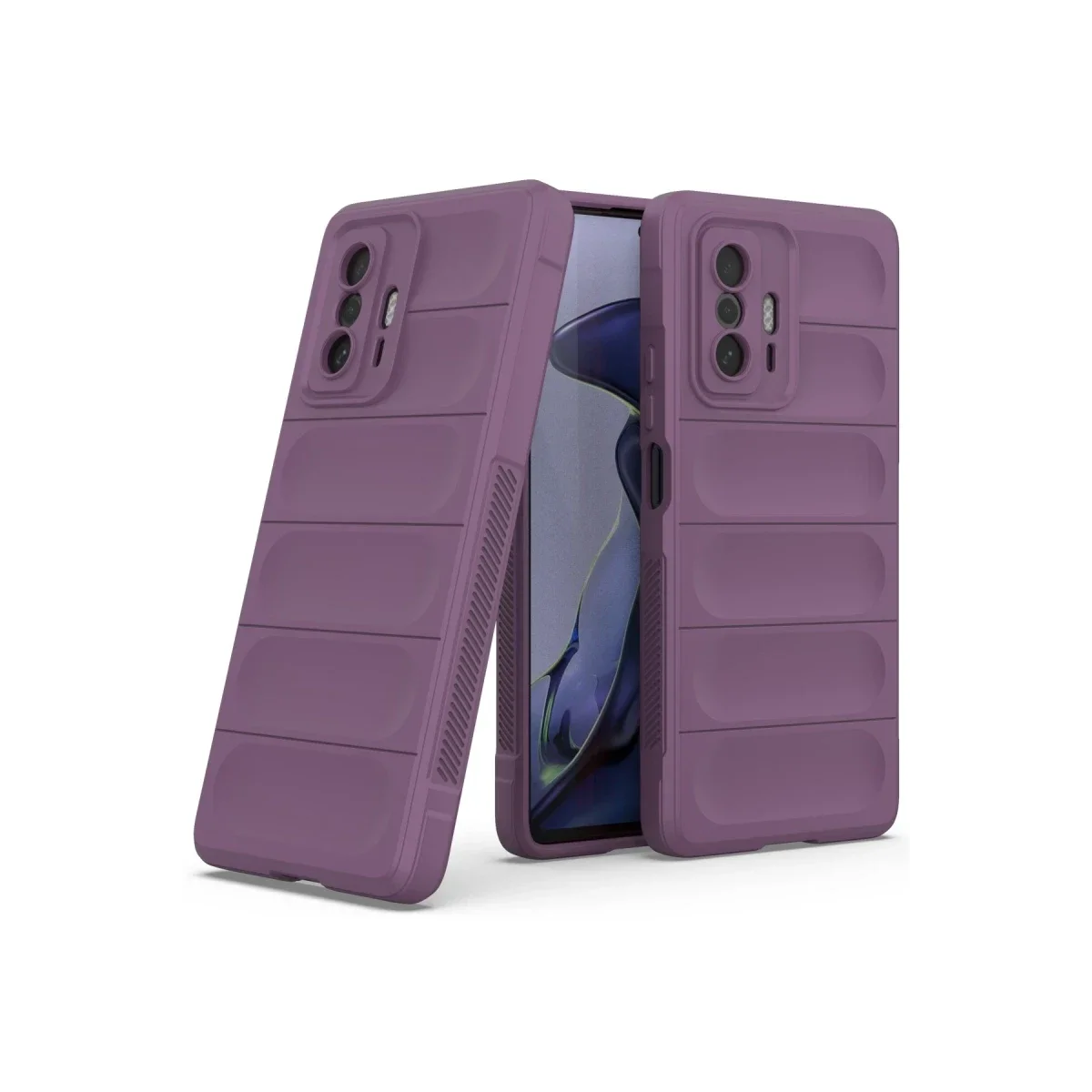 Xiaomi Mi 11T Kılıf Optimum Silikon - Mor görsel 2