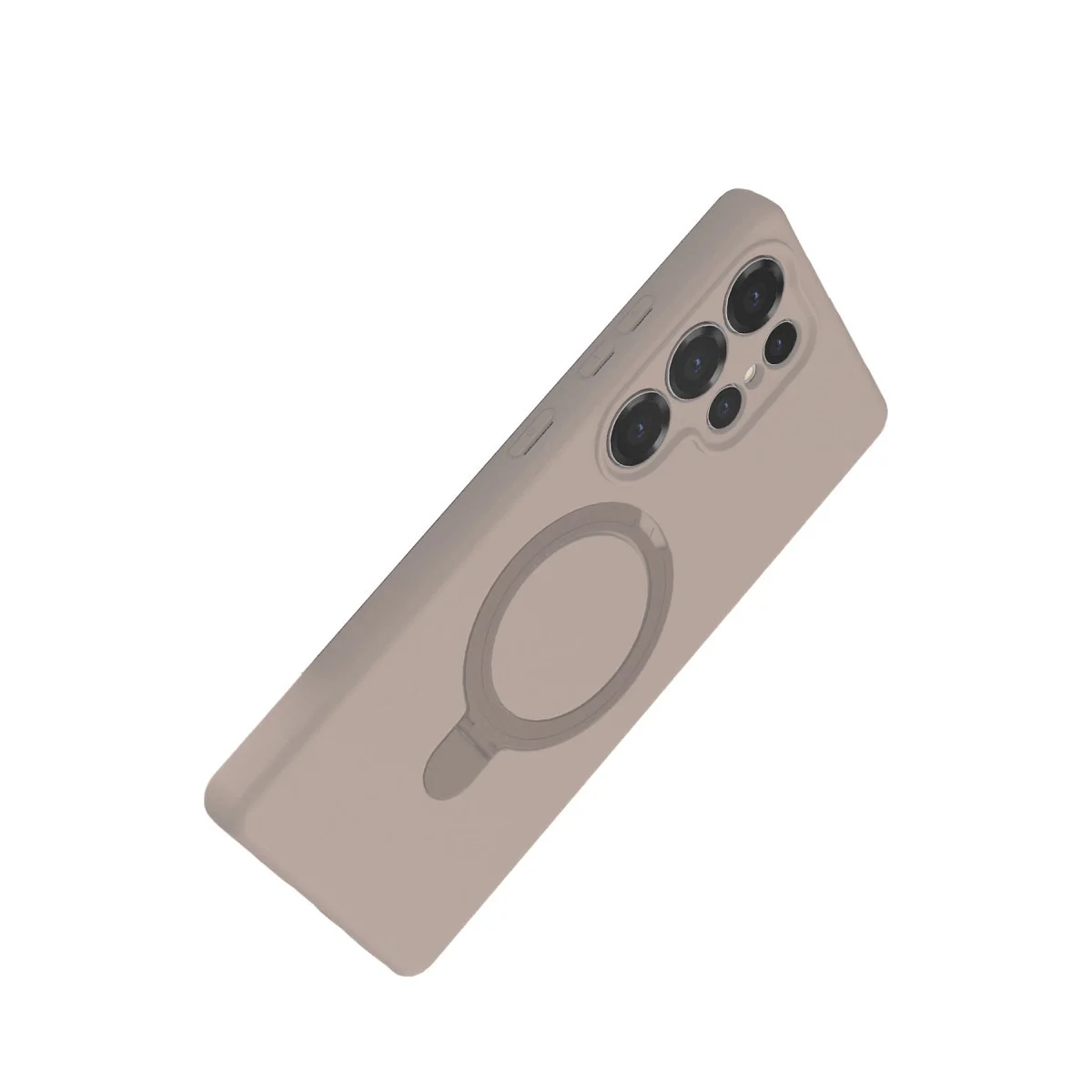 Samsung Galaxy S23 Ultra Regal Magsafe Standlı Kapak - Çöl Titanyum görsel 3