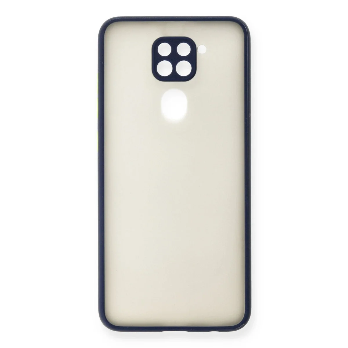 Xiaomi Redmi Note 9 Kılıf Montreal Silikon Kapak - Lacivert görsel 2