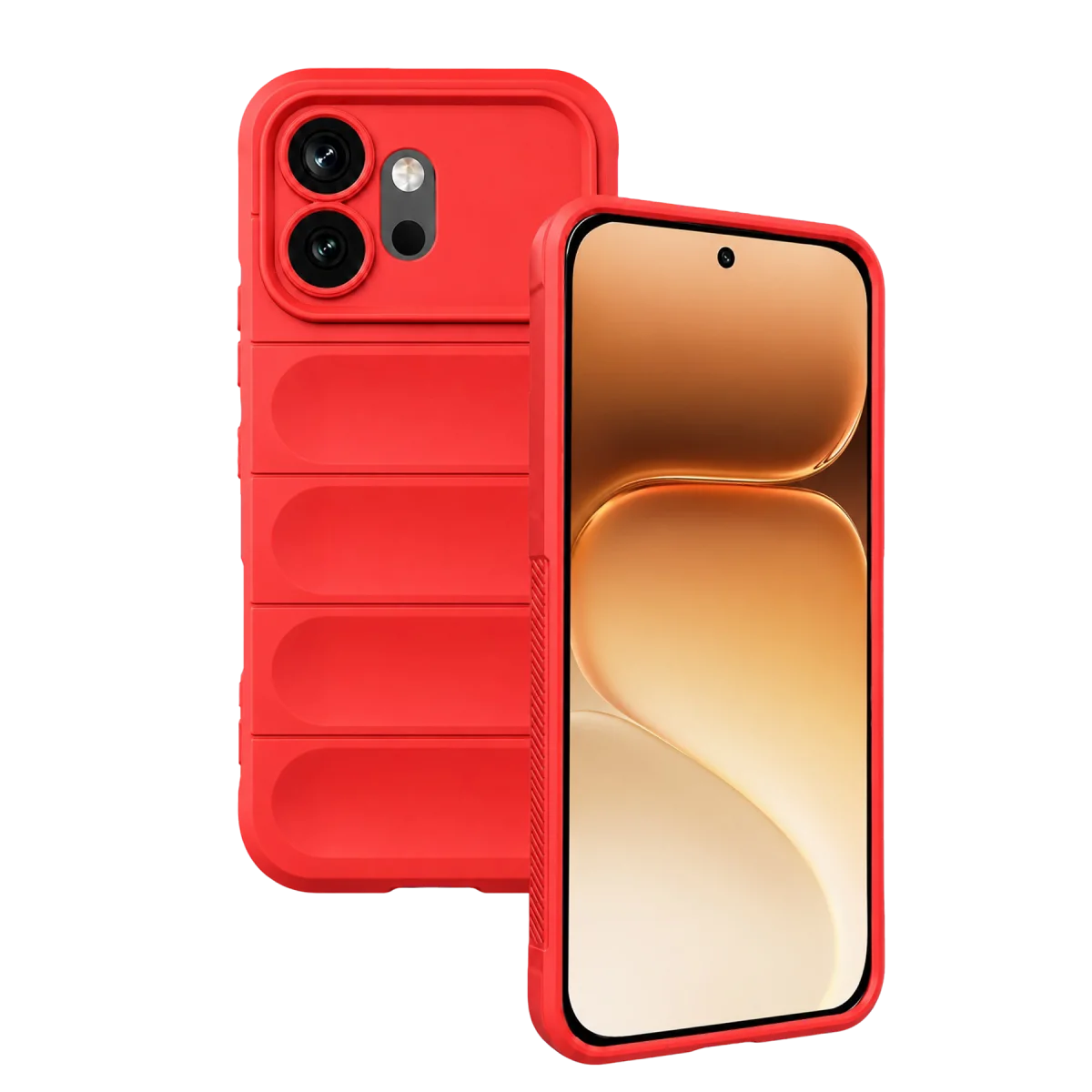 Huawei Honor 600 Optimum Silikon - Kırmızı