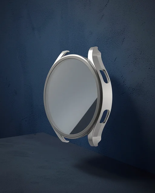 Watch 5 Pro 45mm Wall Camlı Kasa Ekran Koruyucu - Uzay Grisi