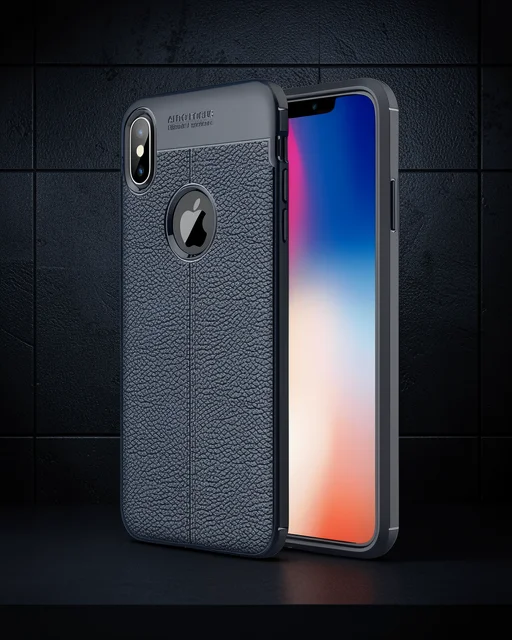 Apple İphone Xs Max Kılıf Auto Focus Kapak - Lacivert