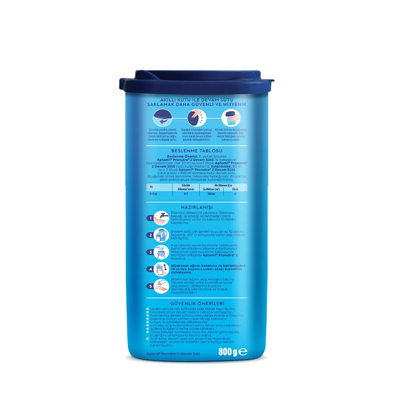 Devam Sütü Maması No2 6-9 Ay 800 Gr görsel 3