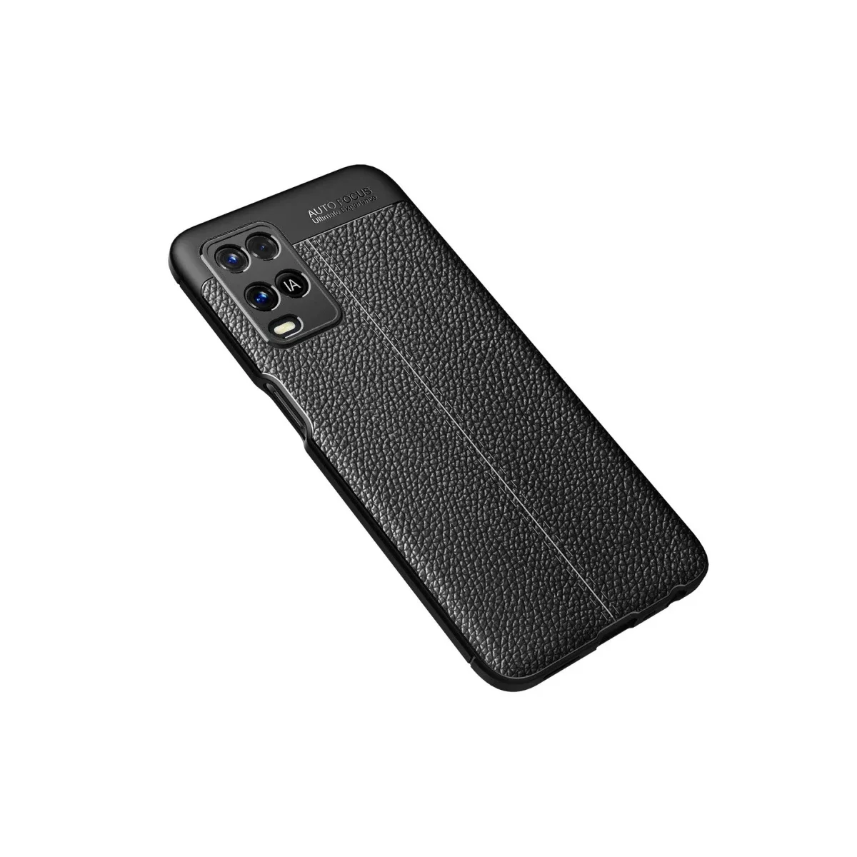 Oppo A54 4G Kılıf Auto Focus Kapak - Siyah görsel 2