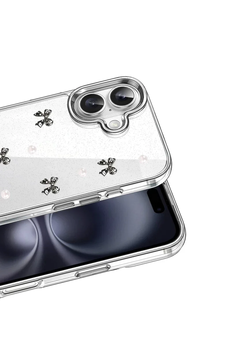 Apple iPhone 16 Plus Fiyonk Desenli Kapak - Desen 8 görsel 2