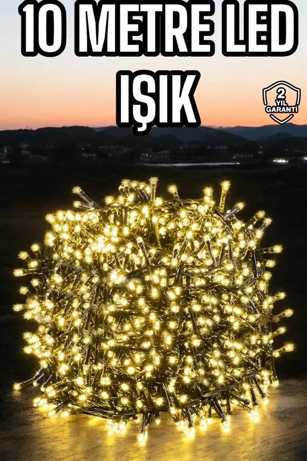 10 Metre Gün Işığı Led Işık Hafif ve Taşınabilir Özel Günler İçin görsel 2