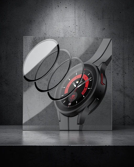 Samsung Galaxy Watch 4 42mm Polymer Nano Ekran Koruyucu - Şeffaf