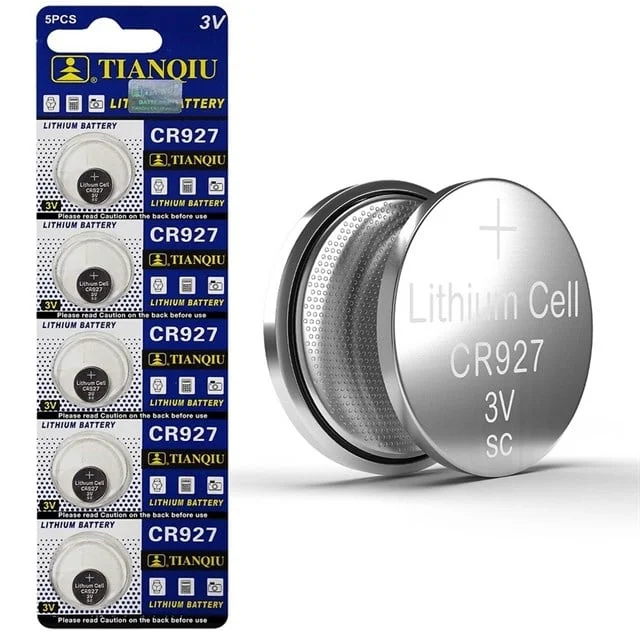 Tianqiu CR927 3V Lityum Düğme Pil 5’li Paket