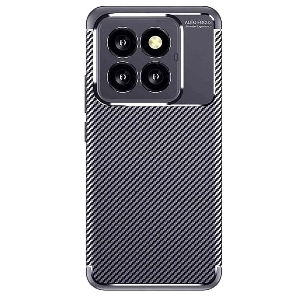 Xiao 14T Pro Kılıf Auto Focus Karbon Kapak - Lacivert görsel 2