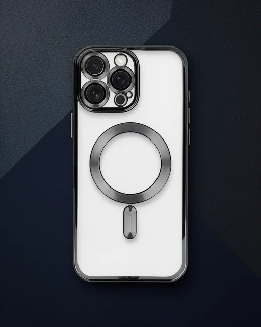 Apple İphone 16 Pro Kılıf Kross Magneticsafe Kapak - Siyah