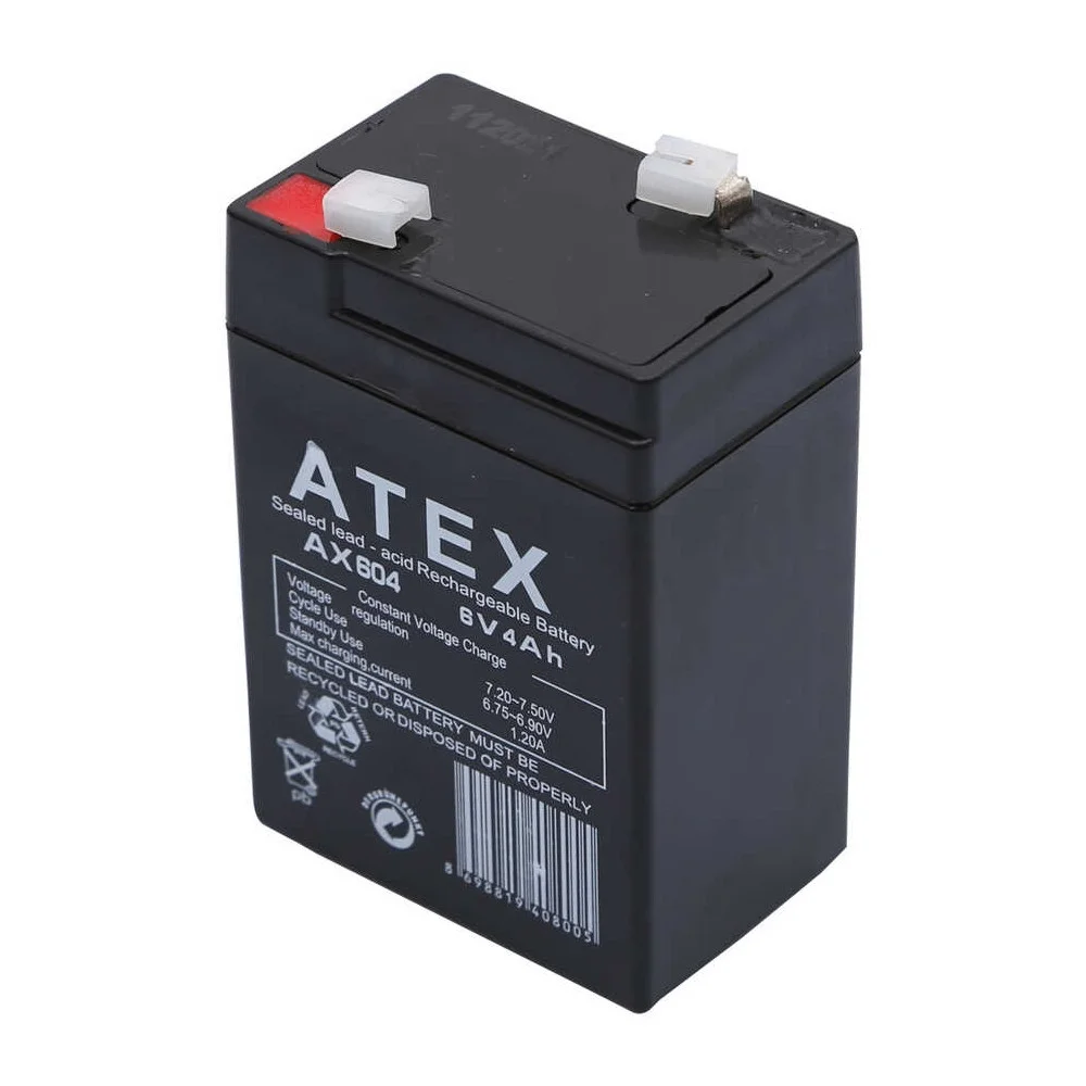 AX604 6V 4Ah Akü görsel 2
