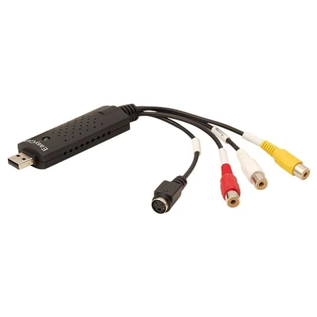 PM-30051 720p EasyCAP Video ve Ses Yakalama Kartı RCA S-Video Capture Card görsel 2