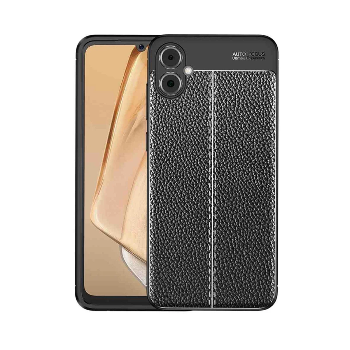 Samsung Galaxy A05 Kılıf Auto Focus Kapak - Siyah görsel 2