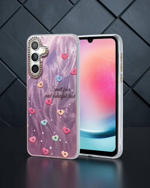 Samsung Galaxy A24 4g Kılıf Blade Aynalı Desenli Kapak - Desen 8