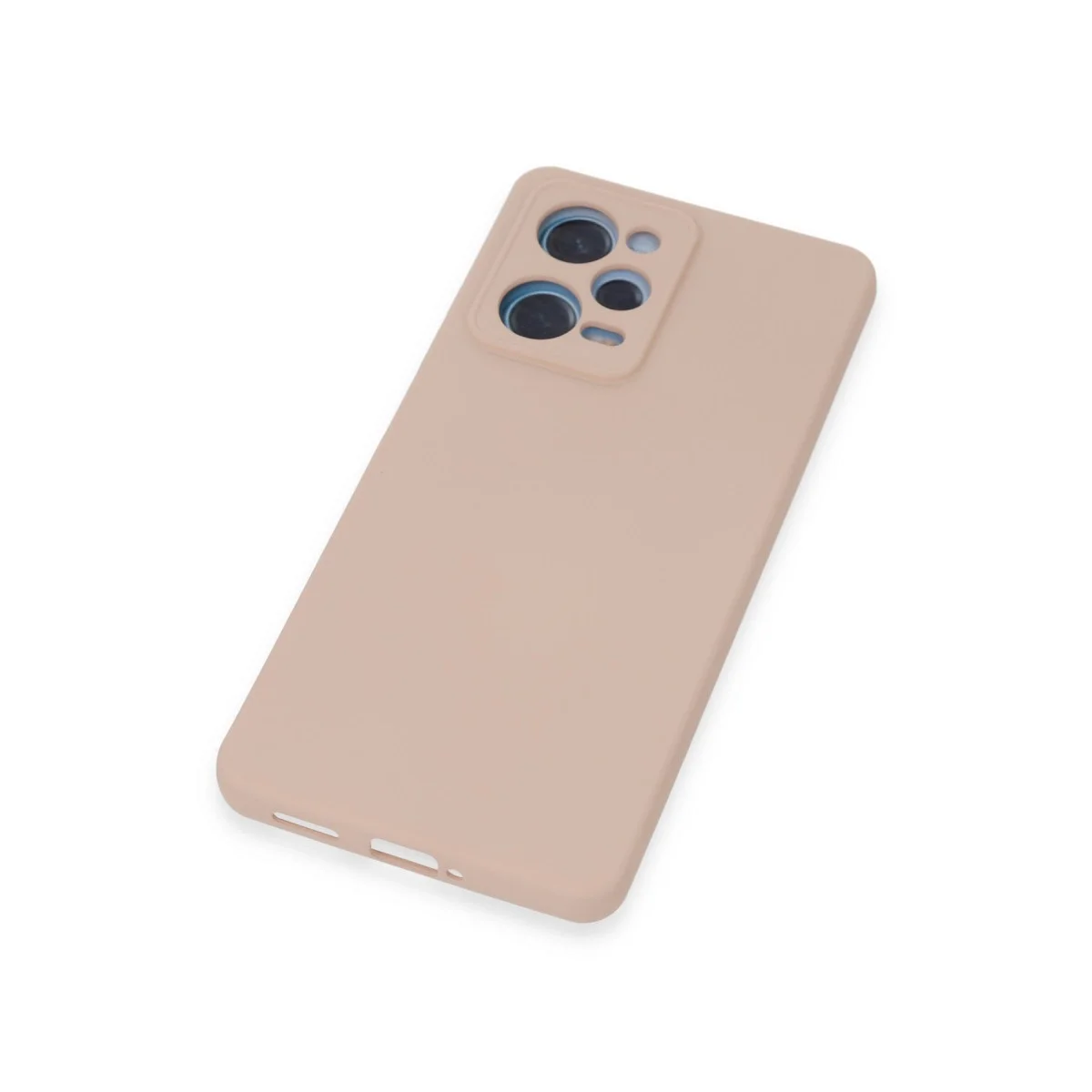 Xiaomi Redmi Note 12 Pro 5g Kılıf Nano İçi Kadife Silikon - Pudra görsel 5