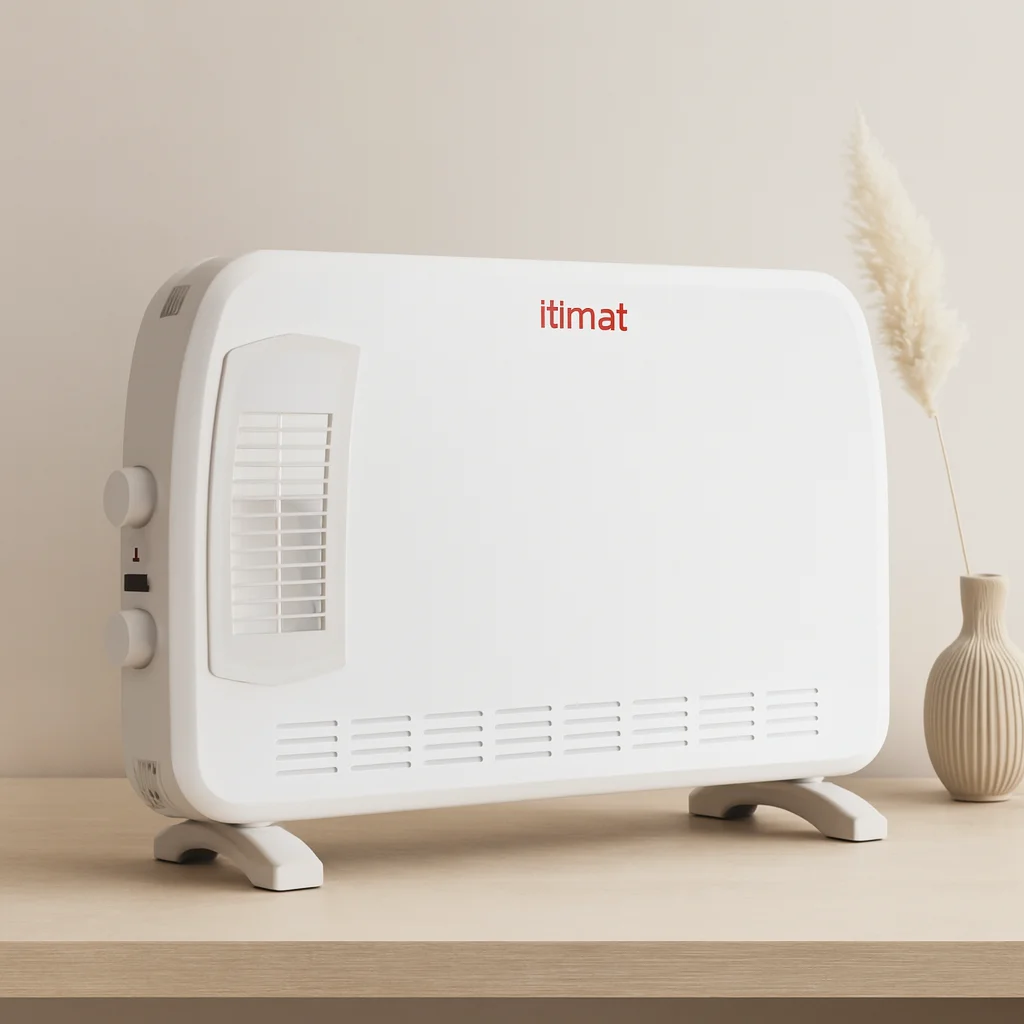Konvektör Isıtıcı 2000W (3 Kademe, Ayarlı Termostat) - Büyük Boy
