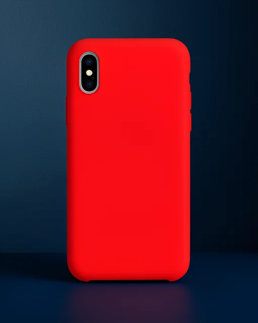 Apple İphone Xs Max Kılıf Lansman Legant Silikon - Kırmızı