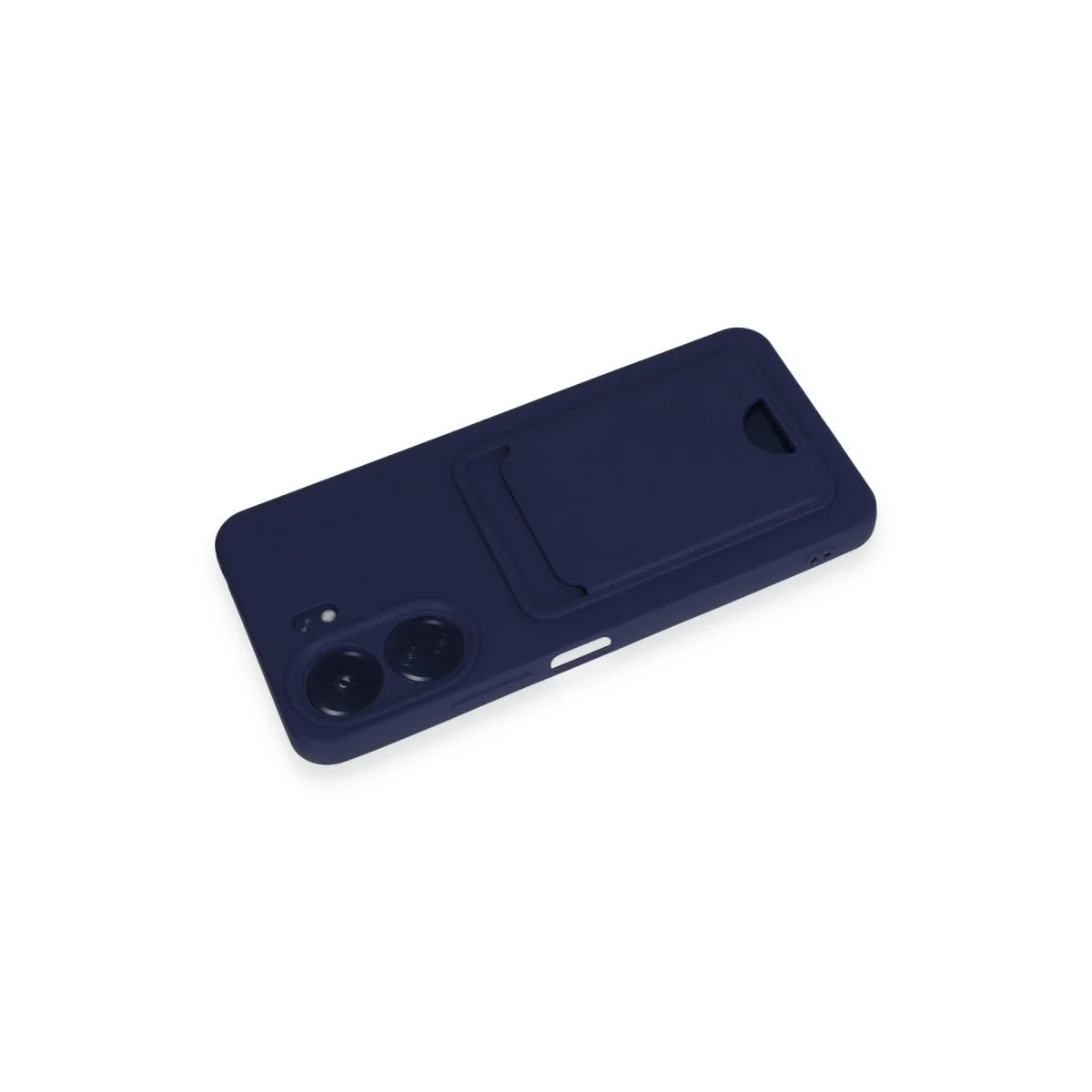 Xiaomi Redmi 13c Kılıf Kelvin Kartvizitli Silikon - Lacivert görsel 3
