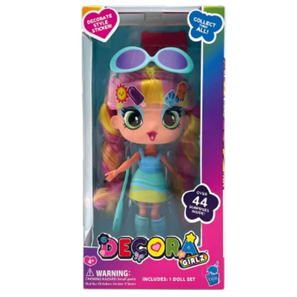 Decora Girlz Büyük Moda Bebek 13 cm