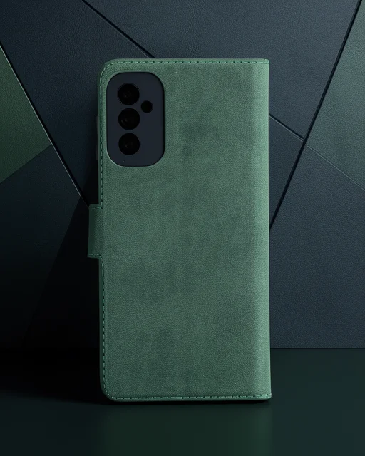 Samsung Galaxy M52 5g Kılıf Trend S Plus Kapaklı Kılıf - Yeşil