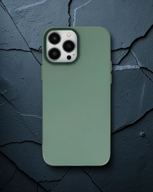 Apple İphone 14 Pro Max Kılıf Modos Metal Kapak - Koyu Yeşil