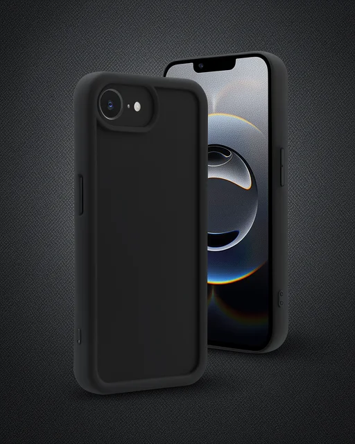 Apple İphone 16e Kılıf Viera Silikon - Siyah